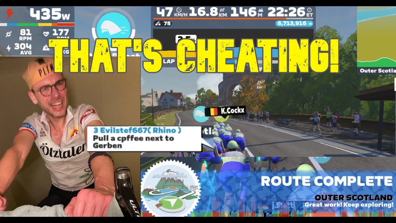 THIS IS A RACE! - New route 