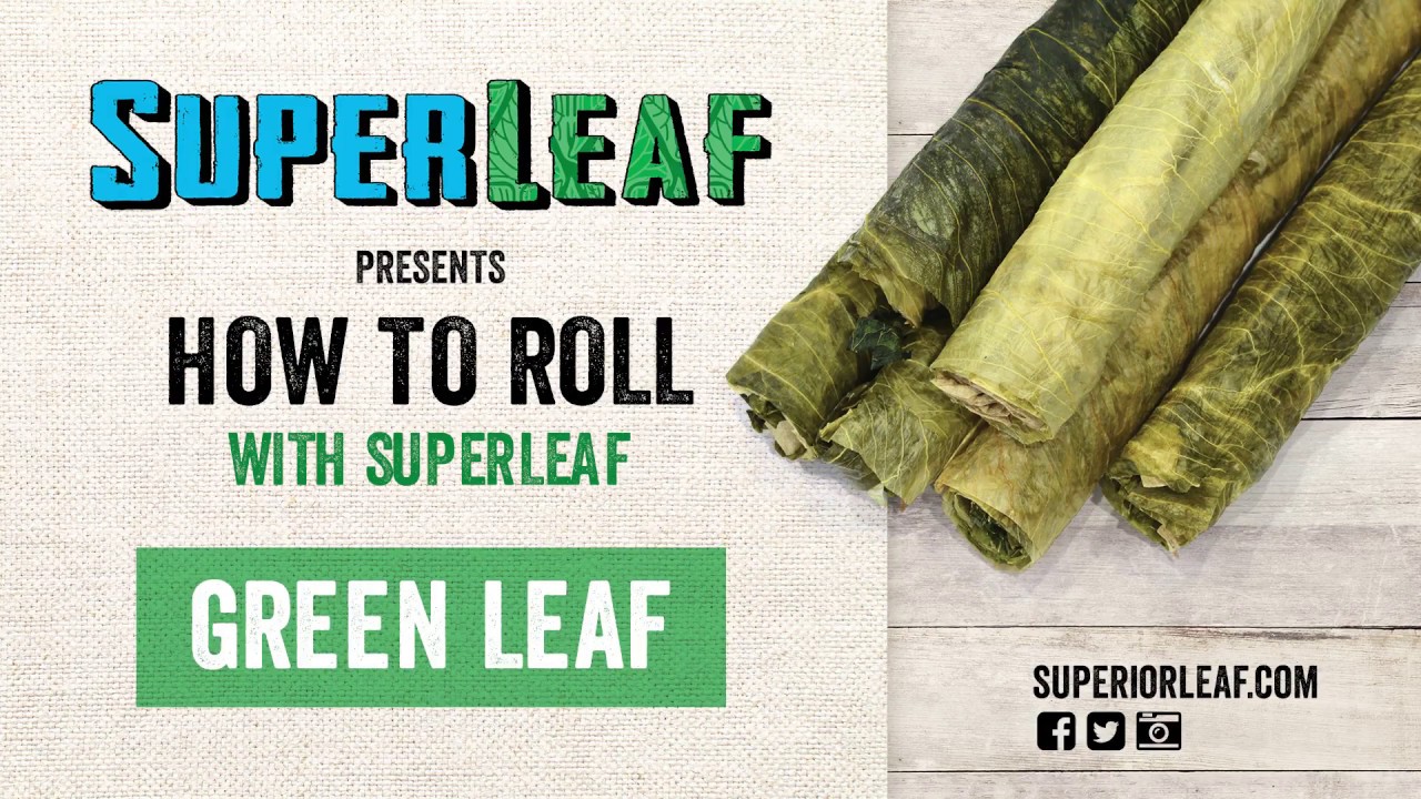 How to Roll SuperLeaf Green Leaf