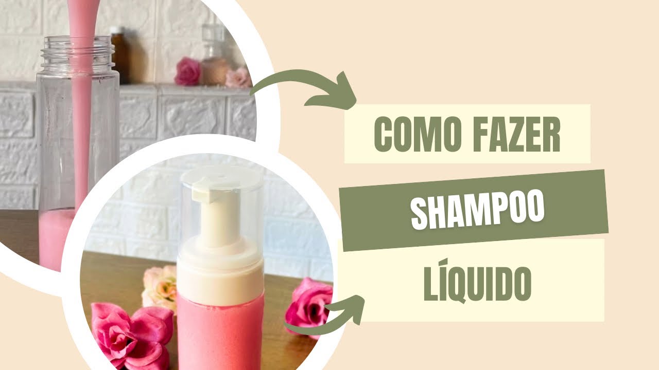 Receita de Shampoo Líquido de Hibisco