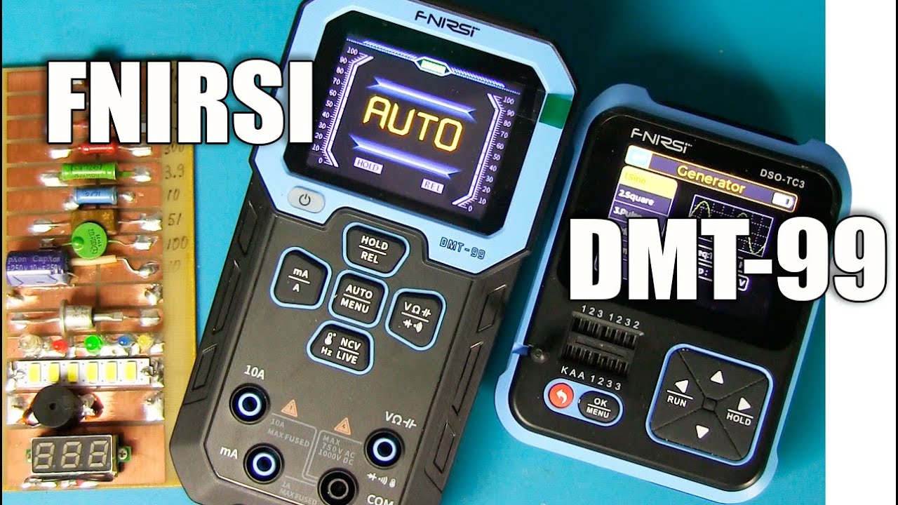 Беру товары на обзор. Цифровой мультиметр FNIRSI DMT-99