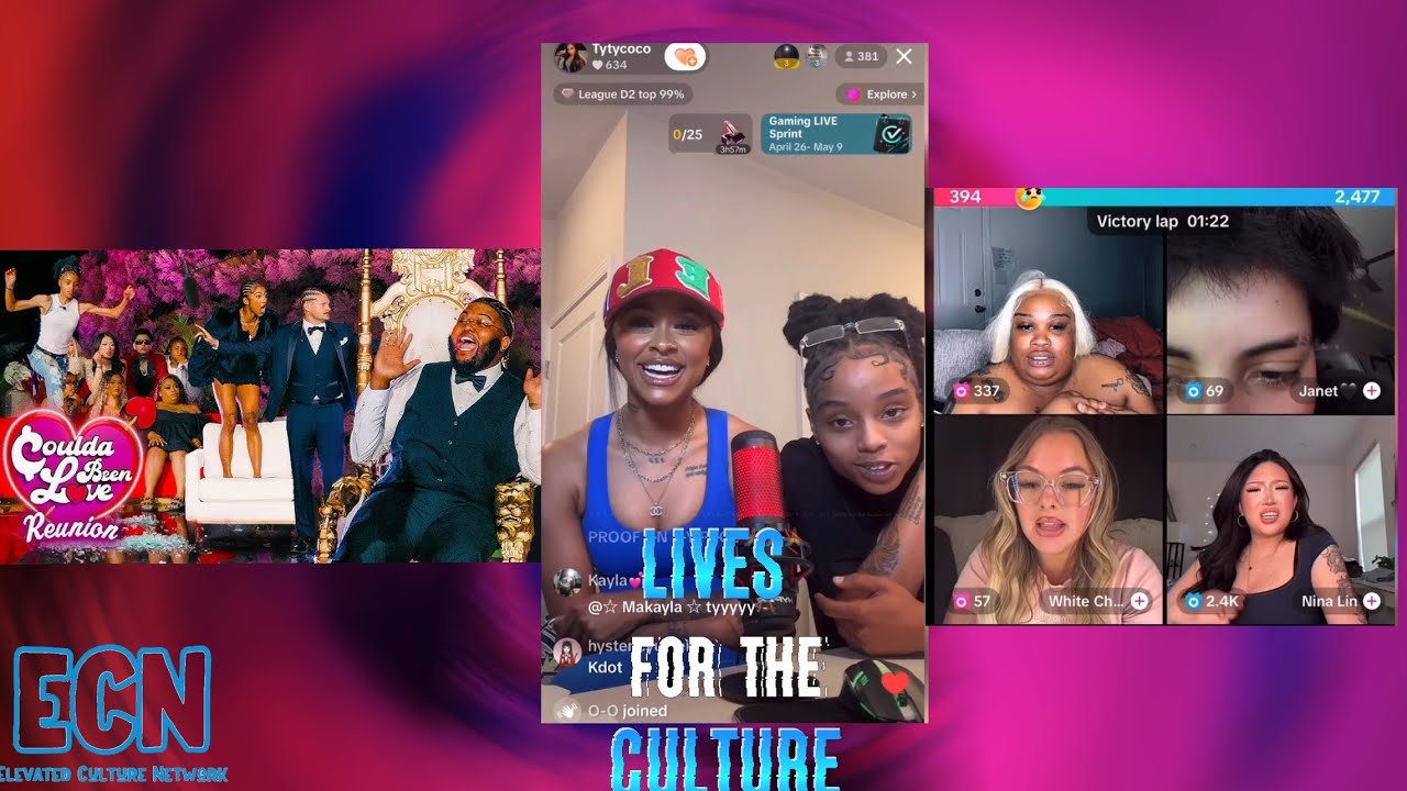 DRUSKI'S COULDA BEEN LOVE CAST MEMBERS REACT TO THE REUNION LIVE! BAMBI REVEALS GENDER OF BABY! ECN.