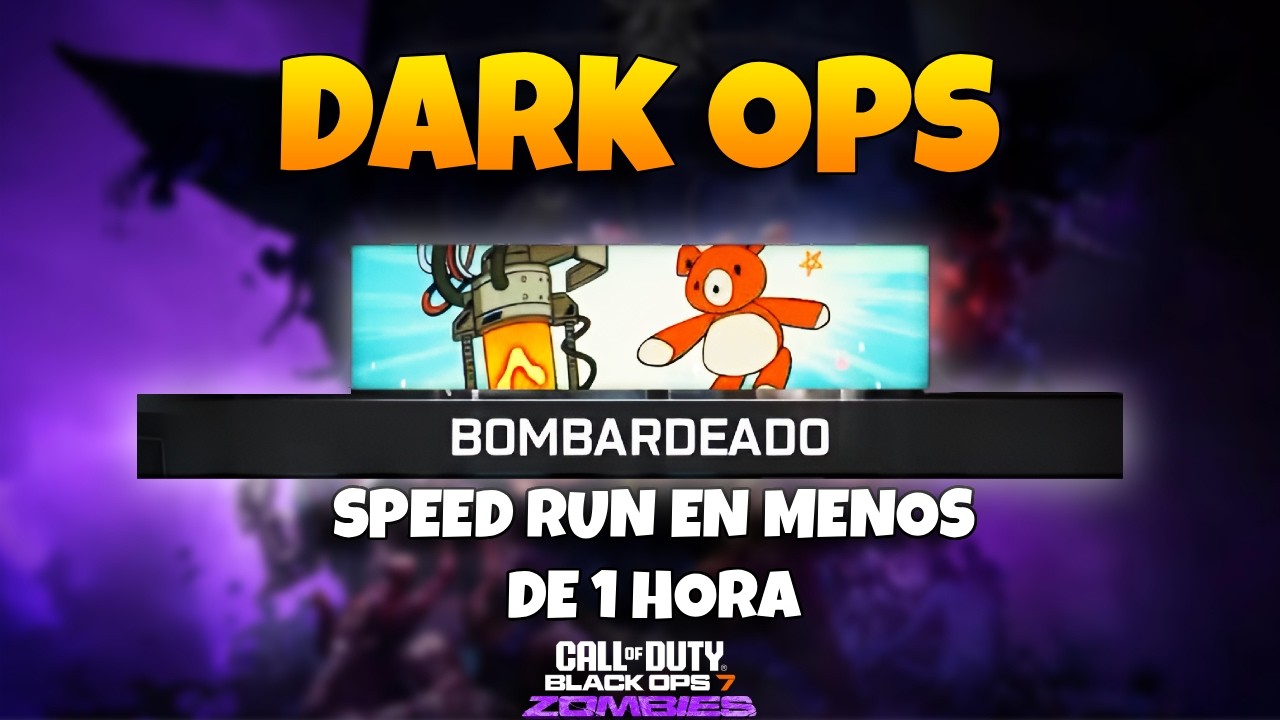 ASÍ CONSEGUÍ EL DARK OPS DE SPEED RUN EN CURSED MODE 💀