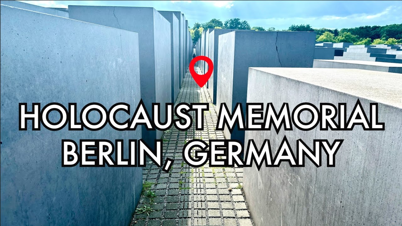 Visiting the Holocaust Memorial in Berlin, Germany