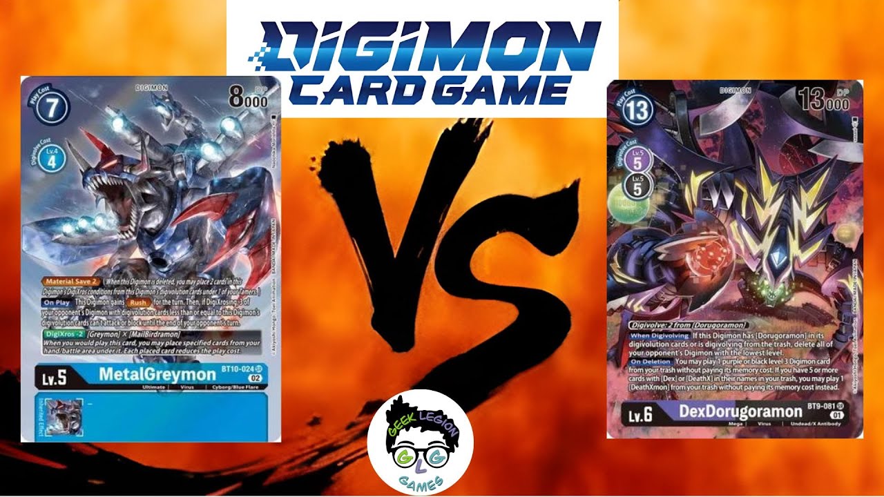 Digimon TCG Locals | Blue Flare vs DexDorugoramon  | BT14 Tournament