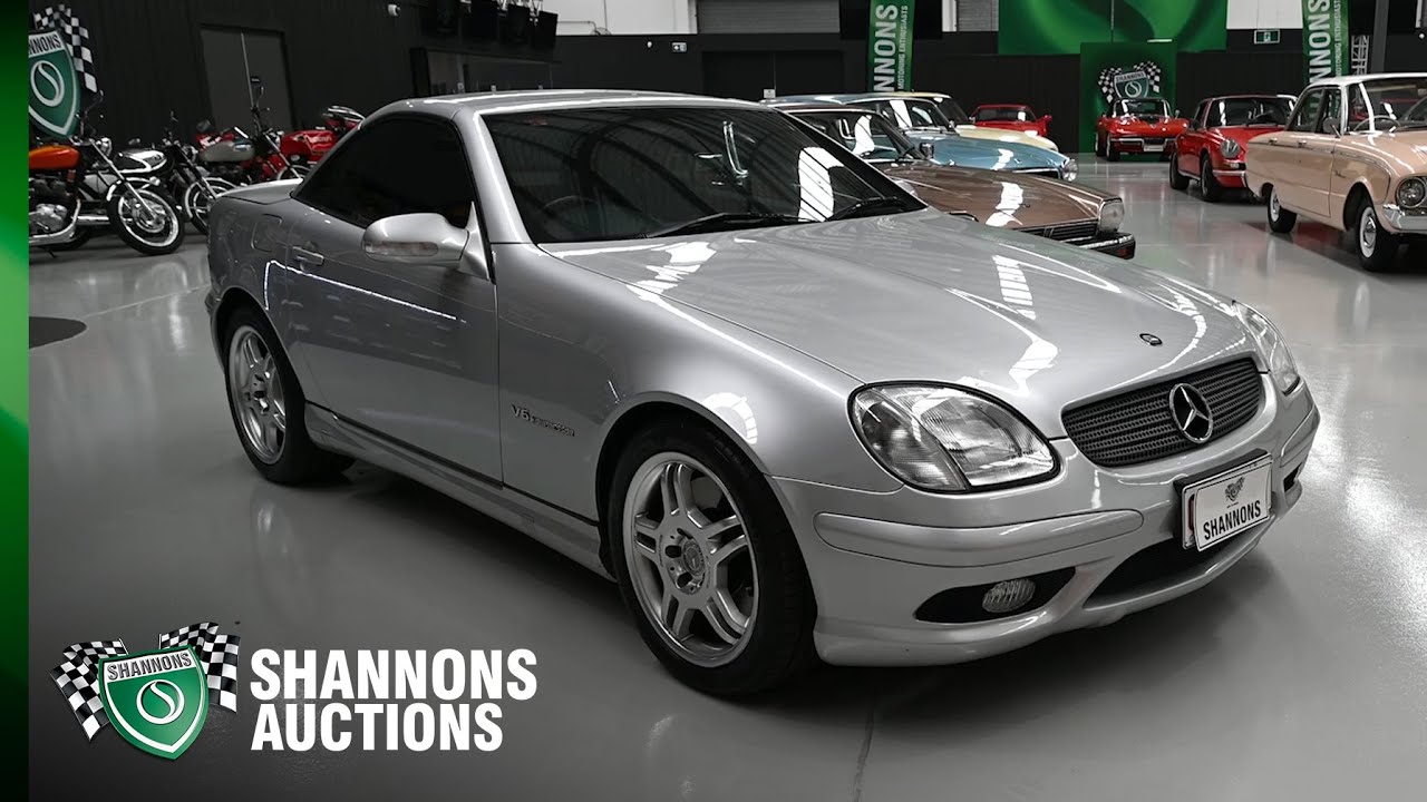 2002 Mercedes Benz SLK32 AMG Convertible - 2023 Shannons Summer Timed Online Auction
