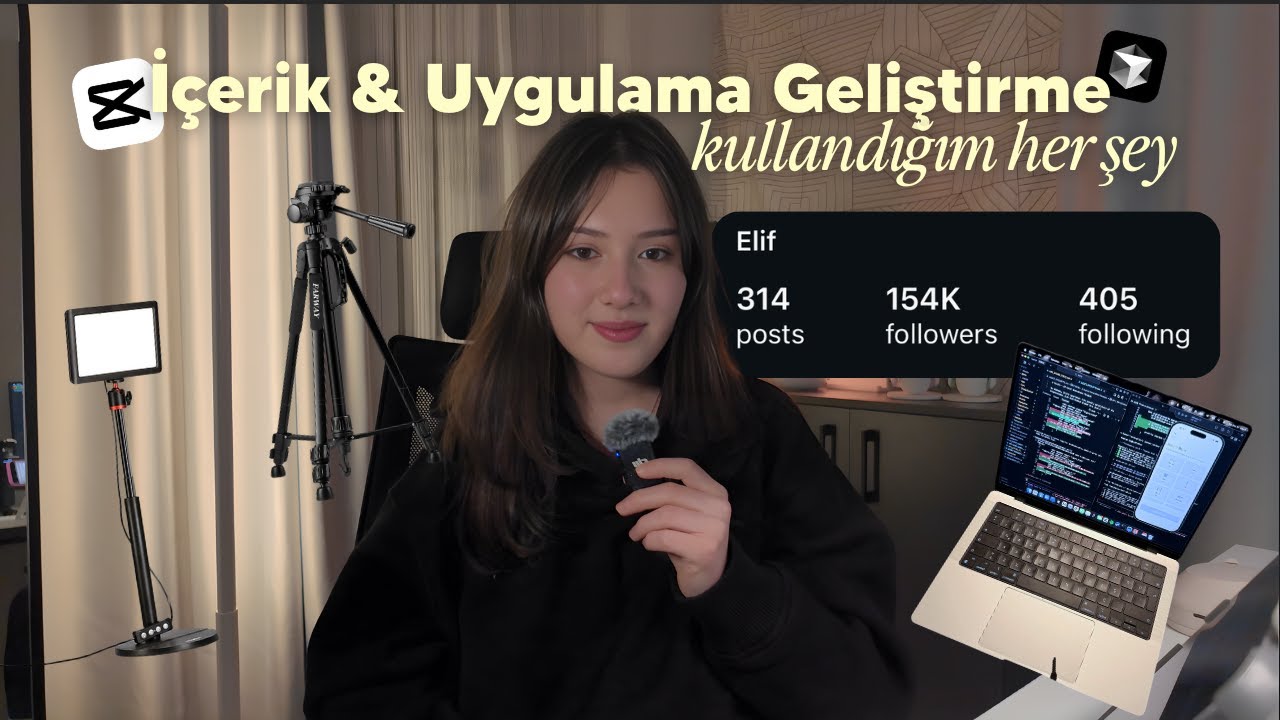 İçerik & Uygulama Üretirken Kullandığım Her Şey | Ekipmanlar, Programlar, Küçük İpuçları