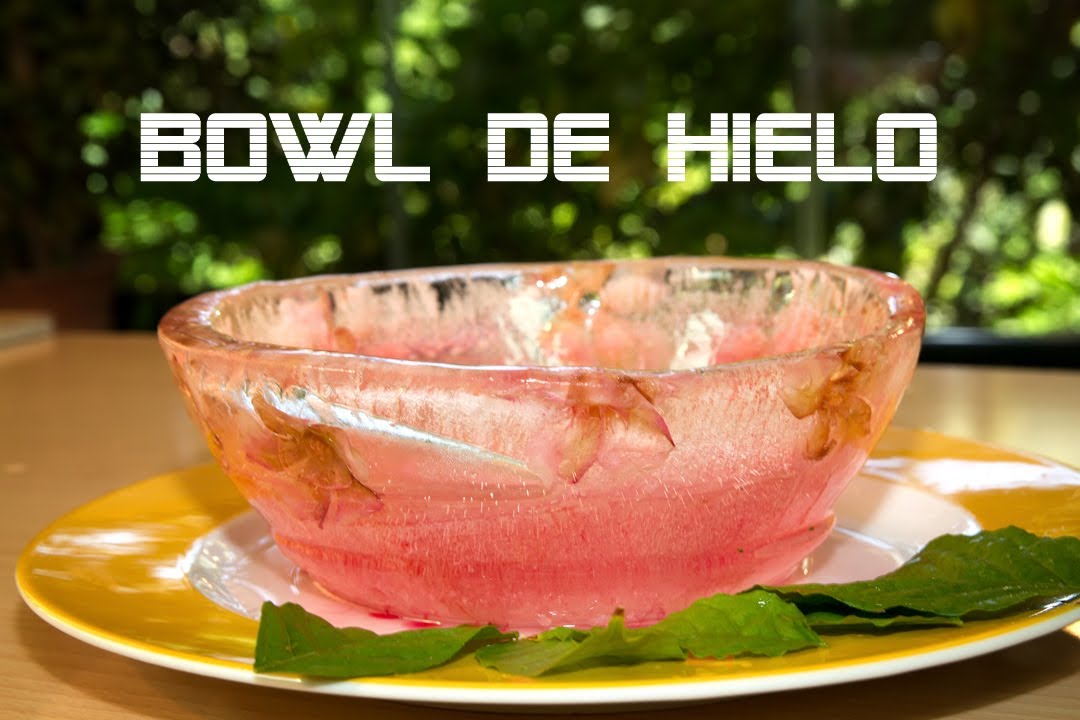 Bols de Hielo o Ice Bowls