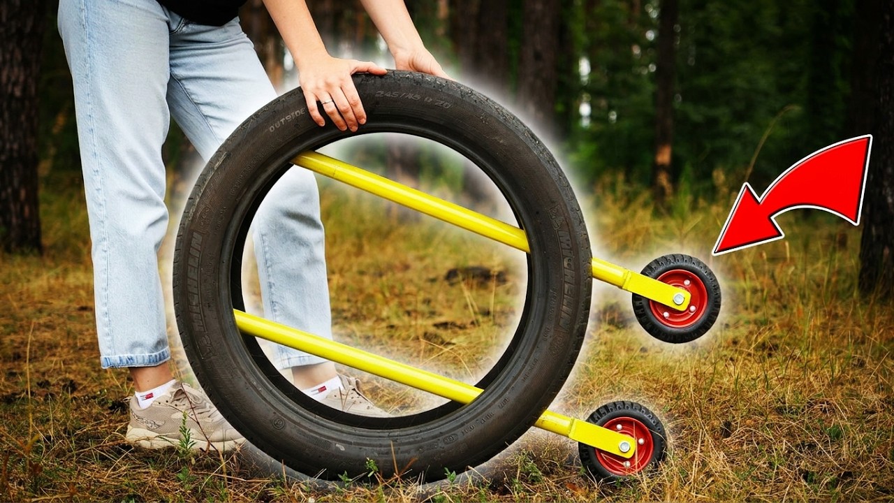 Decent idea from an old tire! It's definitely worth doing!