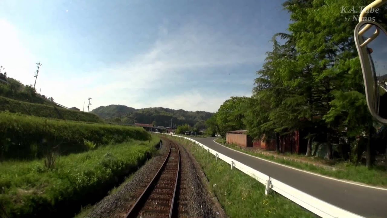【前面展望】 JR木次線（全区間）上り 備後落合→宍道 (11-May-2014)
