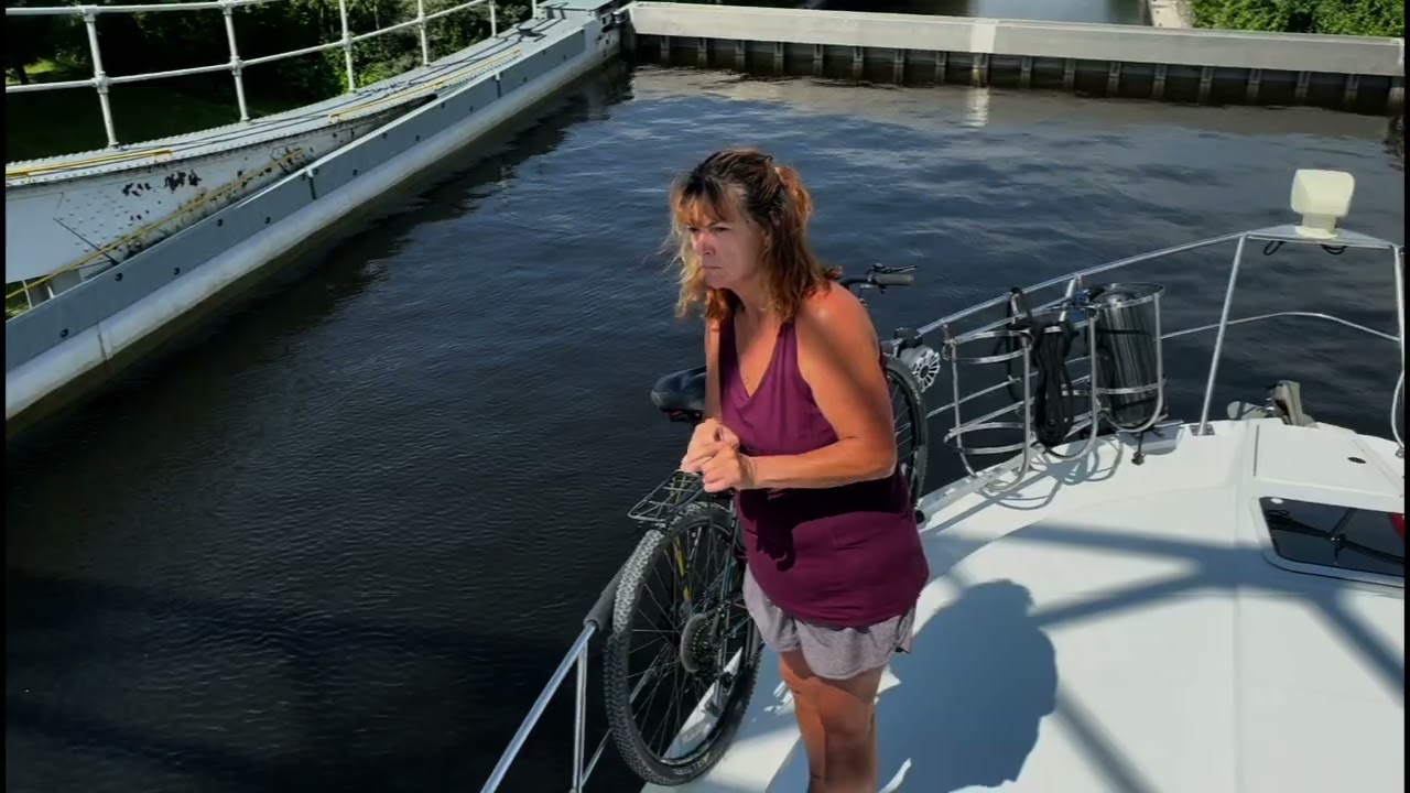 Day 12 up the Trent Severn Waterway to Georgian Bay, Kirkfield Lock