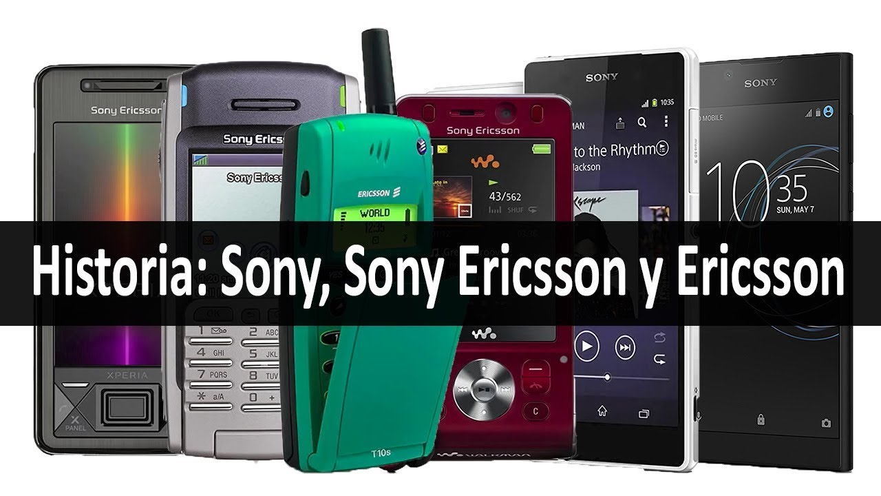 Teléfonos móviles Sony, Sony Ericsson y Ericsson | su historia en imágenes (1996 - 2017)