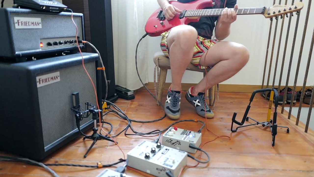 Pete Cornish G-2, TES, Stereo Super Chorus, Luxxtone El Machete Friedman