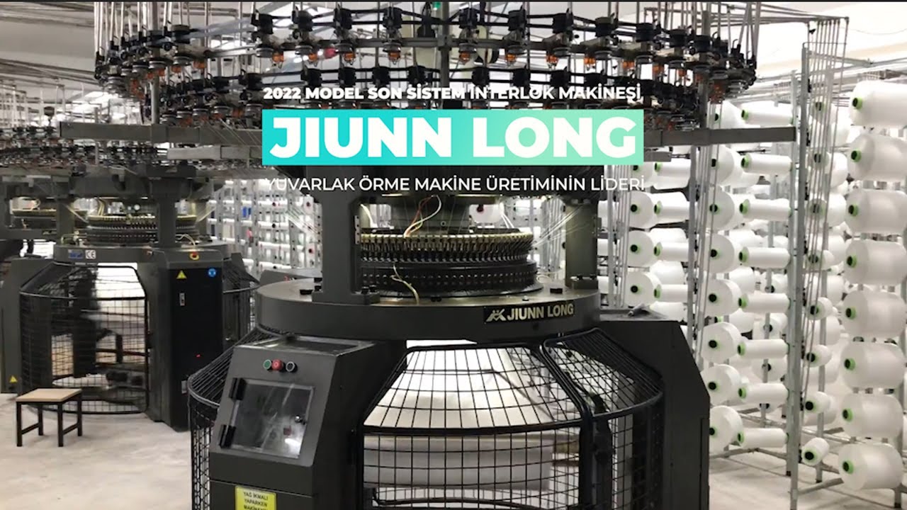 Jiunn Long JLS 2022 Model S&uuml;prem Yuvarlak &Ouml;rg&uuml; makinesi
