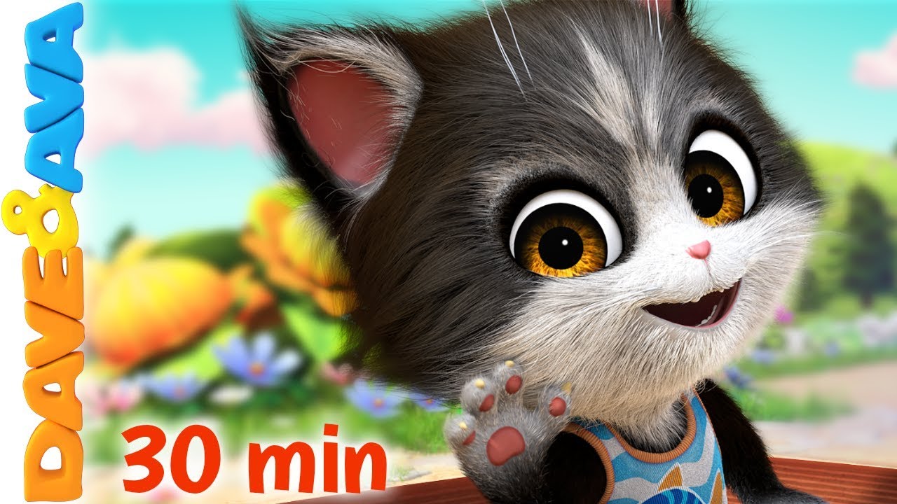 🐱Kids Songs | Nursery Rhymes and Baby Songs | Dave and Ava 🐱