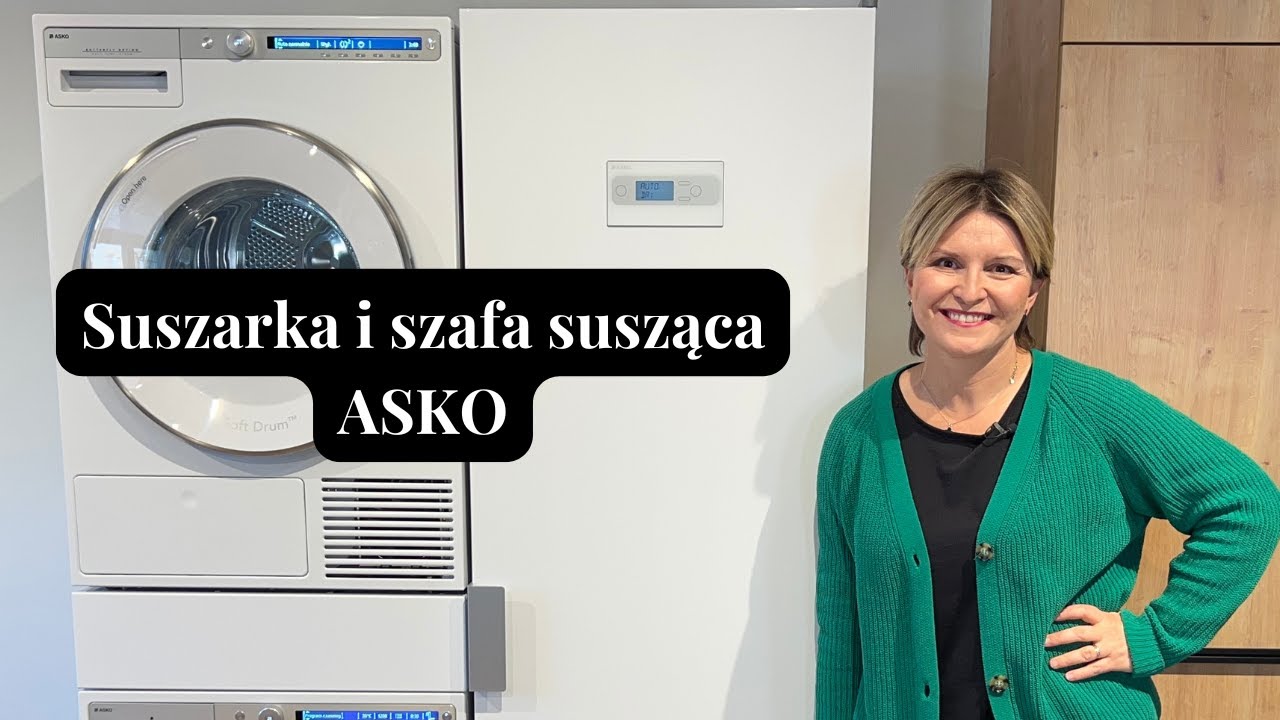 Suszarka Asko T409HS.W i szafa susząca Asko DC7784HP.W - test i recenzja | Pani AGD