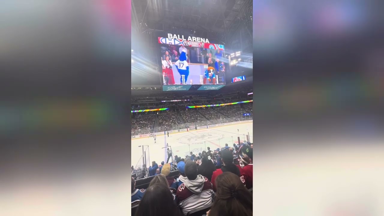 Badaboum at Ball Arena: a unique moment in Colorado 💙