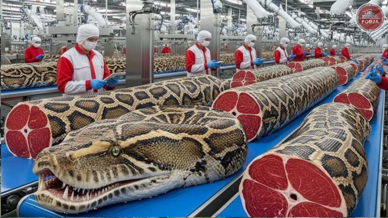 Inside the factory snake skin to women hand bags   The Hidden Factory Process