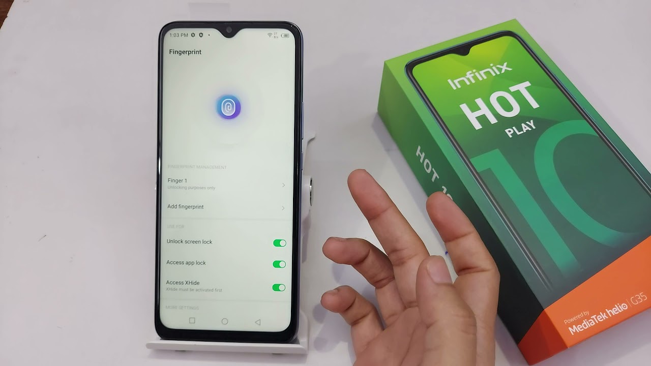 How To Fix Fingerprint Problem In Infinix Hot 10 Play | Fingerprint Problem Kaise Solve Kare