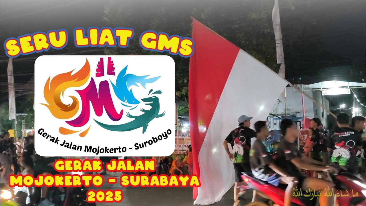 Gerak Jalan Mojokerto–Surabaya 2025 | Abiq Happy Banget