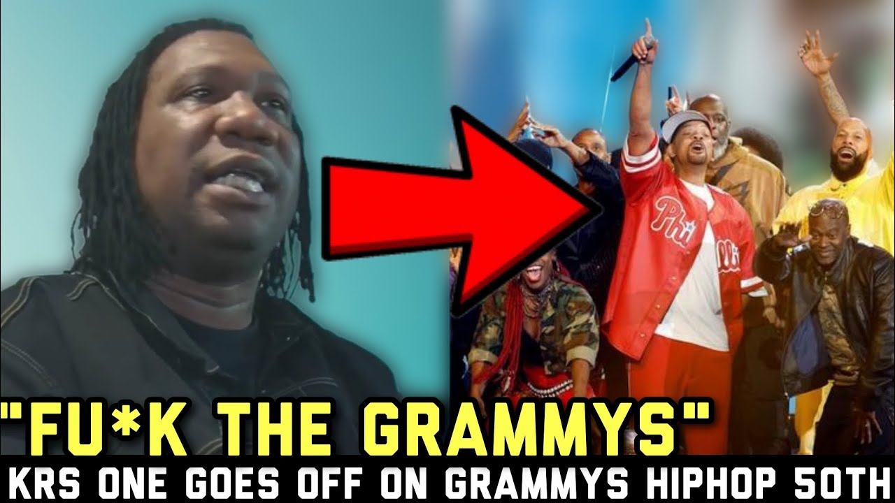 &ldquo;F*CK THE GRAMMYS&rdquo; KRS One DESTROYS Grammys 2023 Hip Hop 50th Tribute Performance