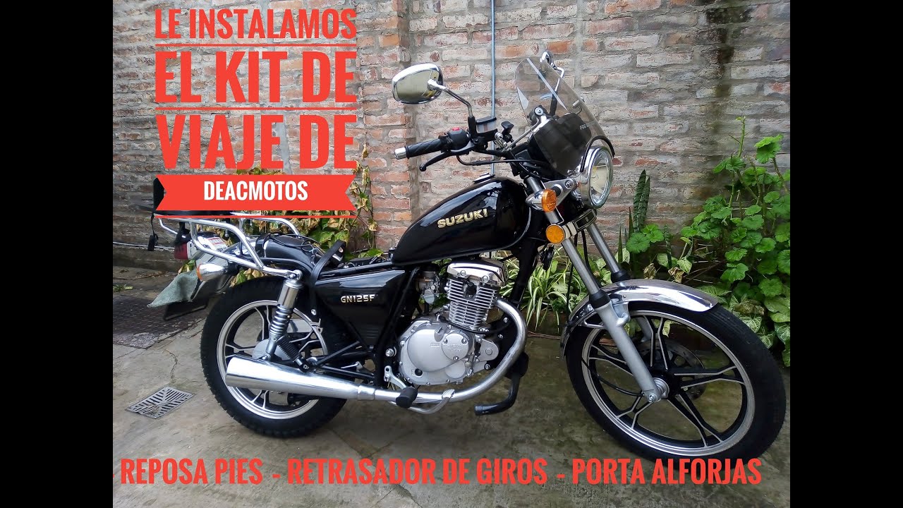Equipando la Suzuki GN125 con el Kit de DeacMotos