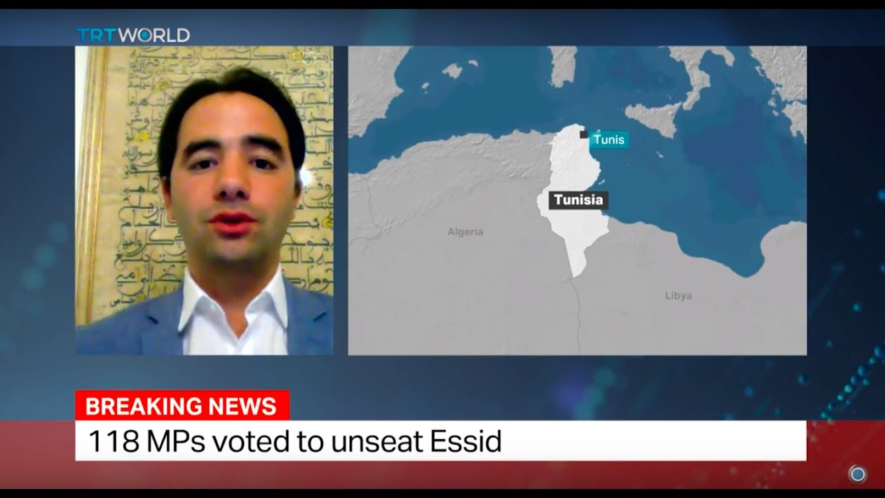 Interview with Youssef Cherif about Tunisian Parliament's vote to dismiss PM Habib Essid