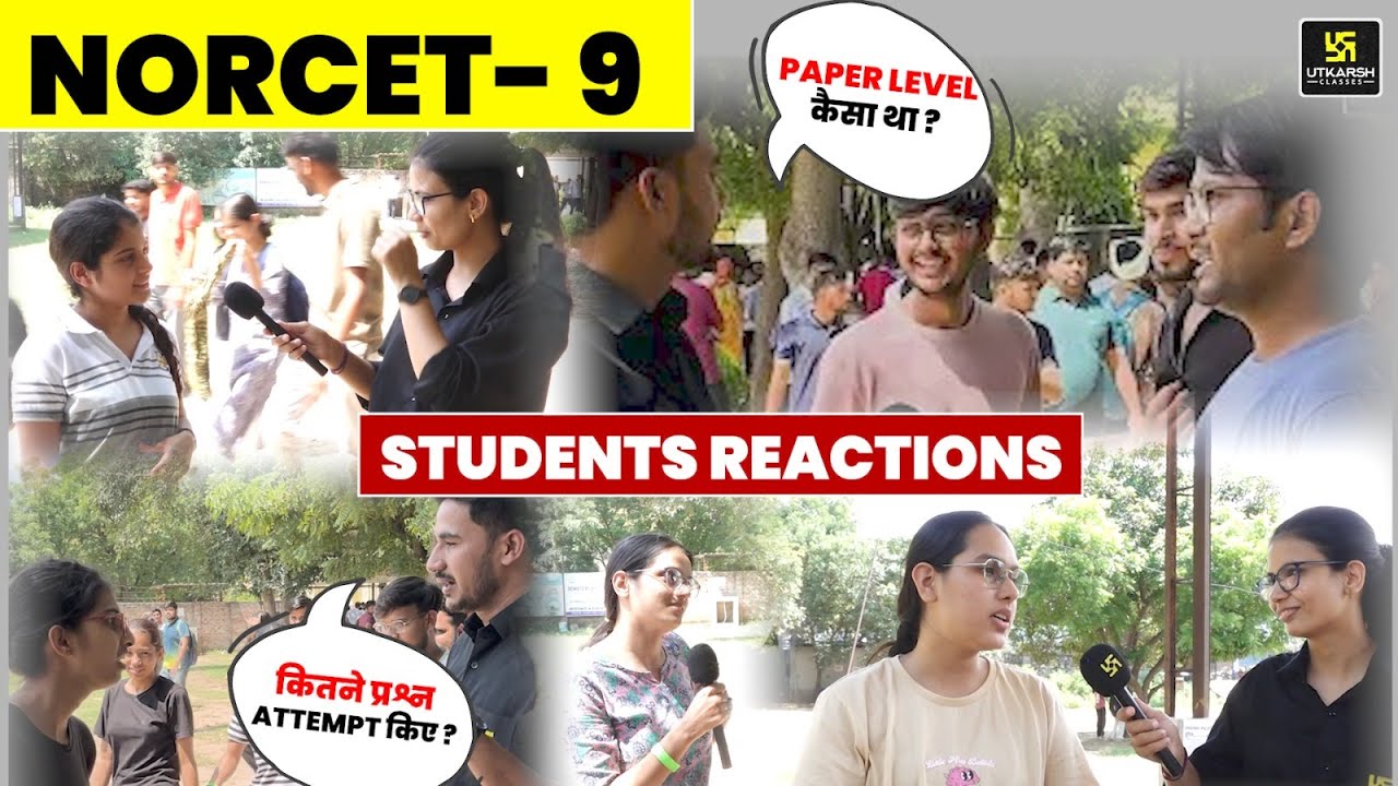 NORCET 9 Prelims Exam Review | Students Reaction | क्या रहा Exam Level ? Utkarsh Nursing Classes