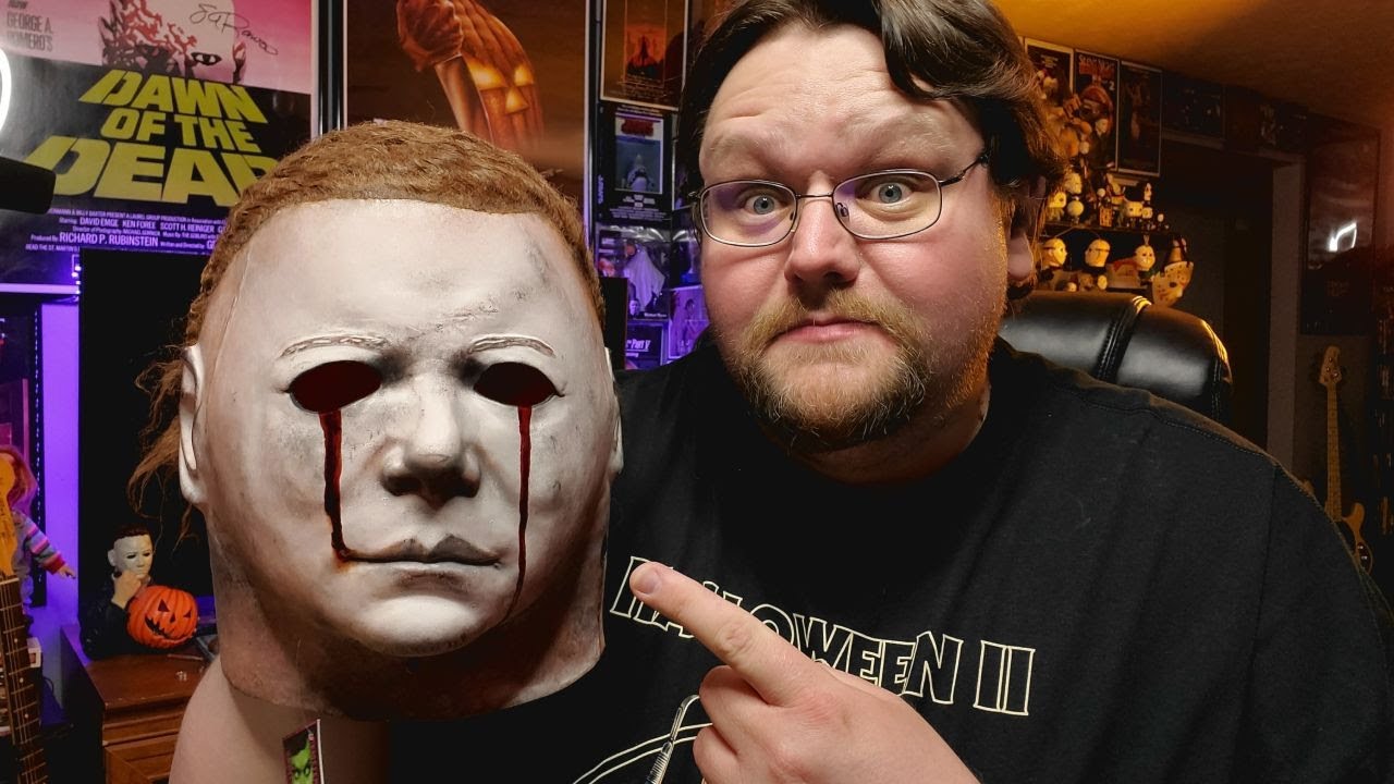 Распаковка маски «Кровавые слезы» от CGP Michael Myers Warlock