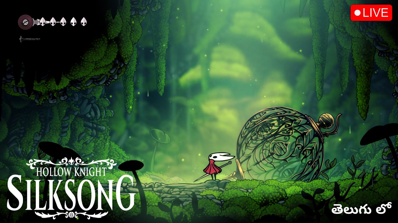 Hollow Knight Silksong Telugu Gameplay #5 | Silksong First Playthrough  #shorts #pobgoplayz