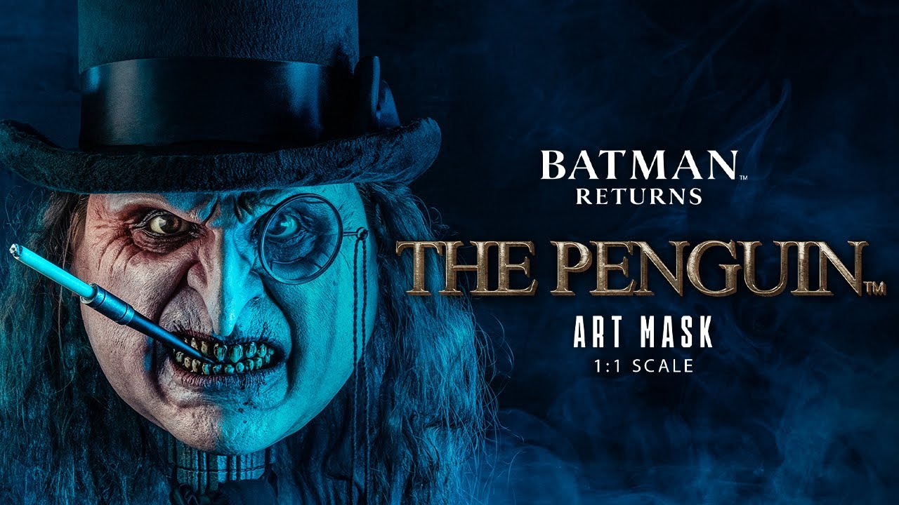 Batman Returns The Penguin 1:1 Scale Art Mask Exclusive Edition Trailer from PureArts