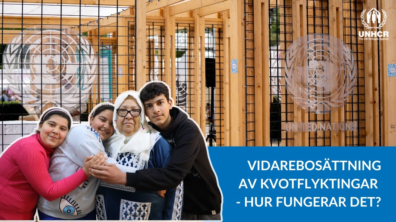 Vidarebosättning av kvotflyktingar - hur fungerar det?