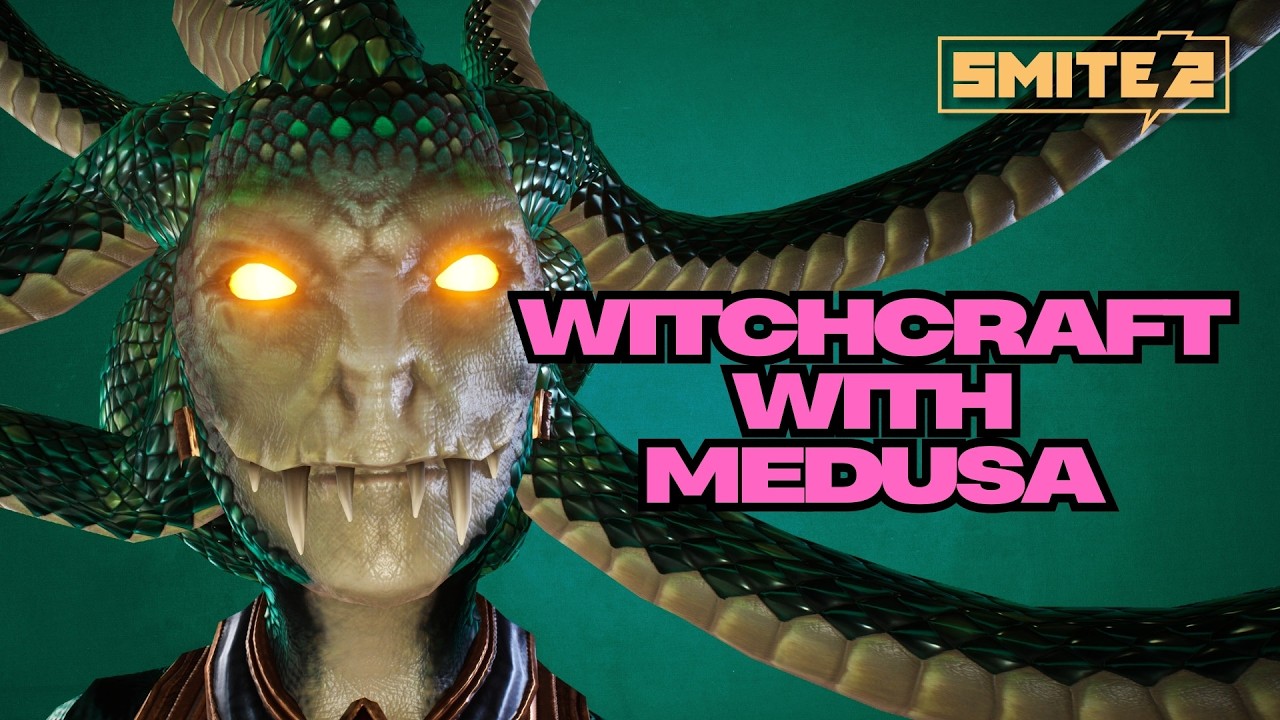 Колдовство с Медузой! Геймплей Smite 2