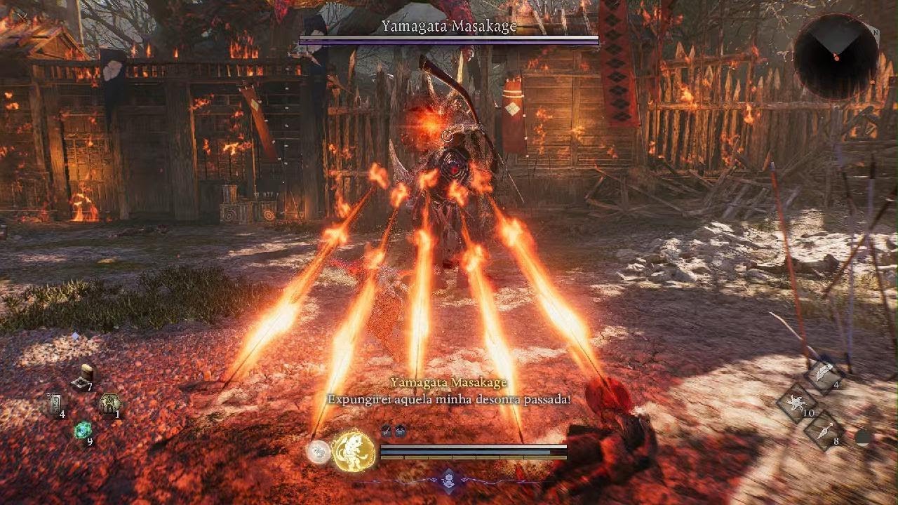 Nioh 3 - Yamagata e seu pangaré