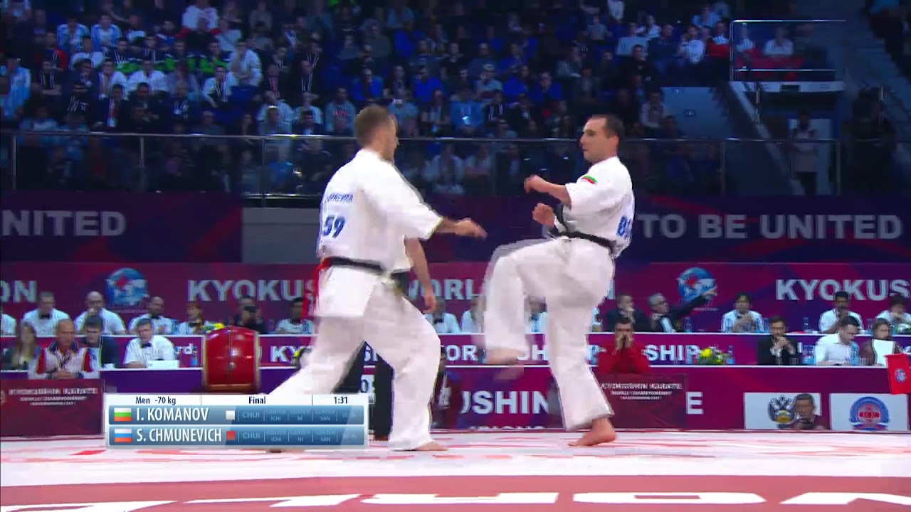 The 3rd KWUCHAMP 2017 Final Мен -70Kg. Sergei Chmunevich vs. Ivan Komanov