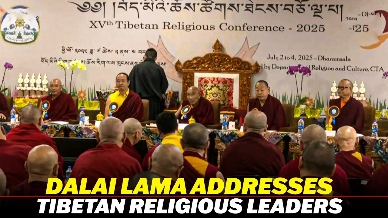 LIVE: Dalai Lama addresses three-day gathering of Tibetan religious leaders in Dharamsala | India