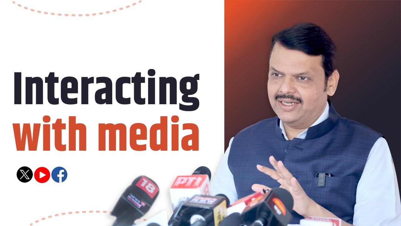 LIVE | Media Interaction | Mumbai | Devendra Fadnavis