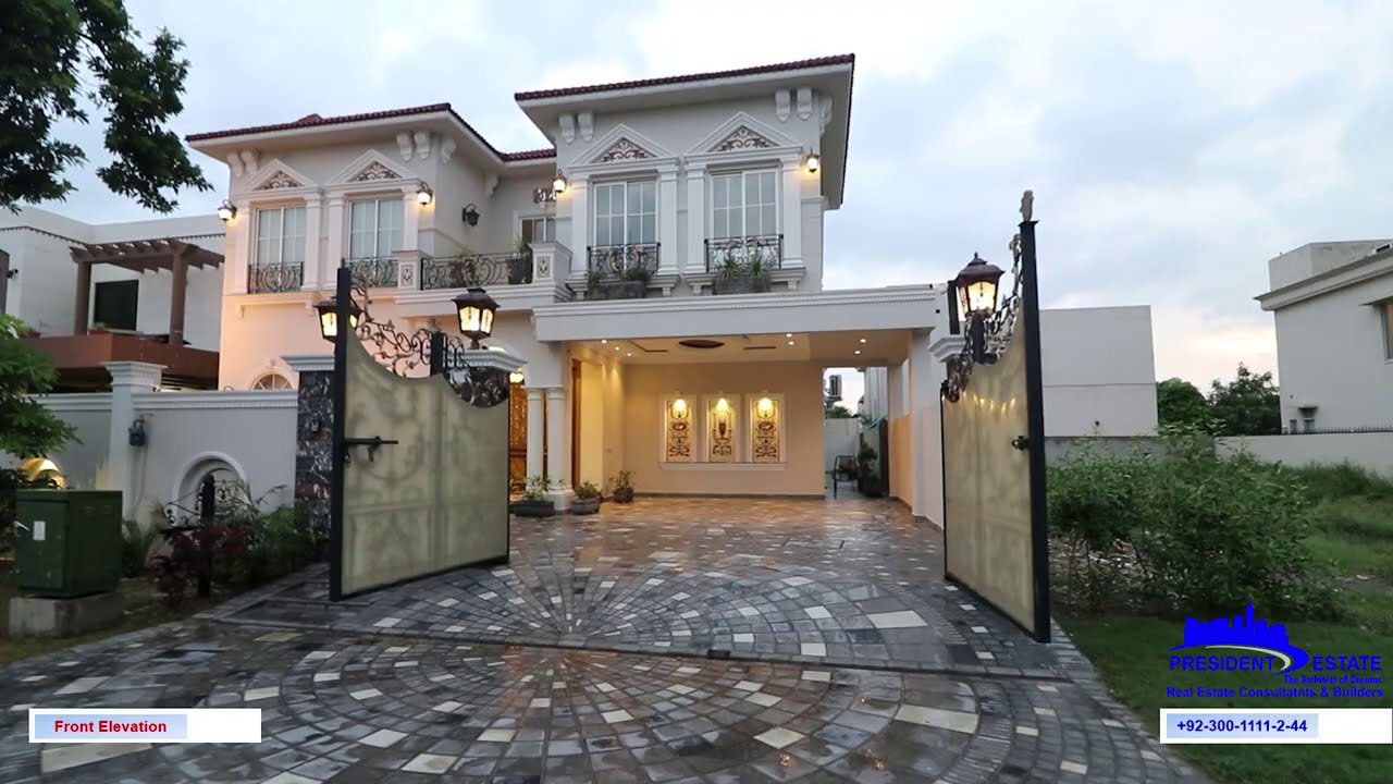 1 KANAL ROYAL CLASSIC | LUXURIOUS SPANISH DESIGN | PHASE 6 DHA LAHORE | DEMAND 6.50 CRORE | VLOG #99