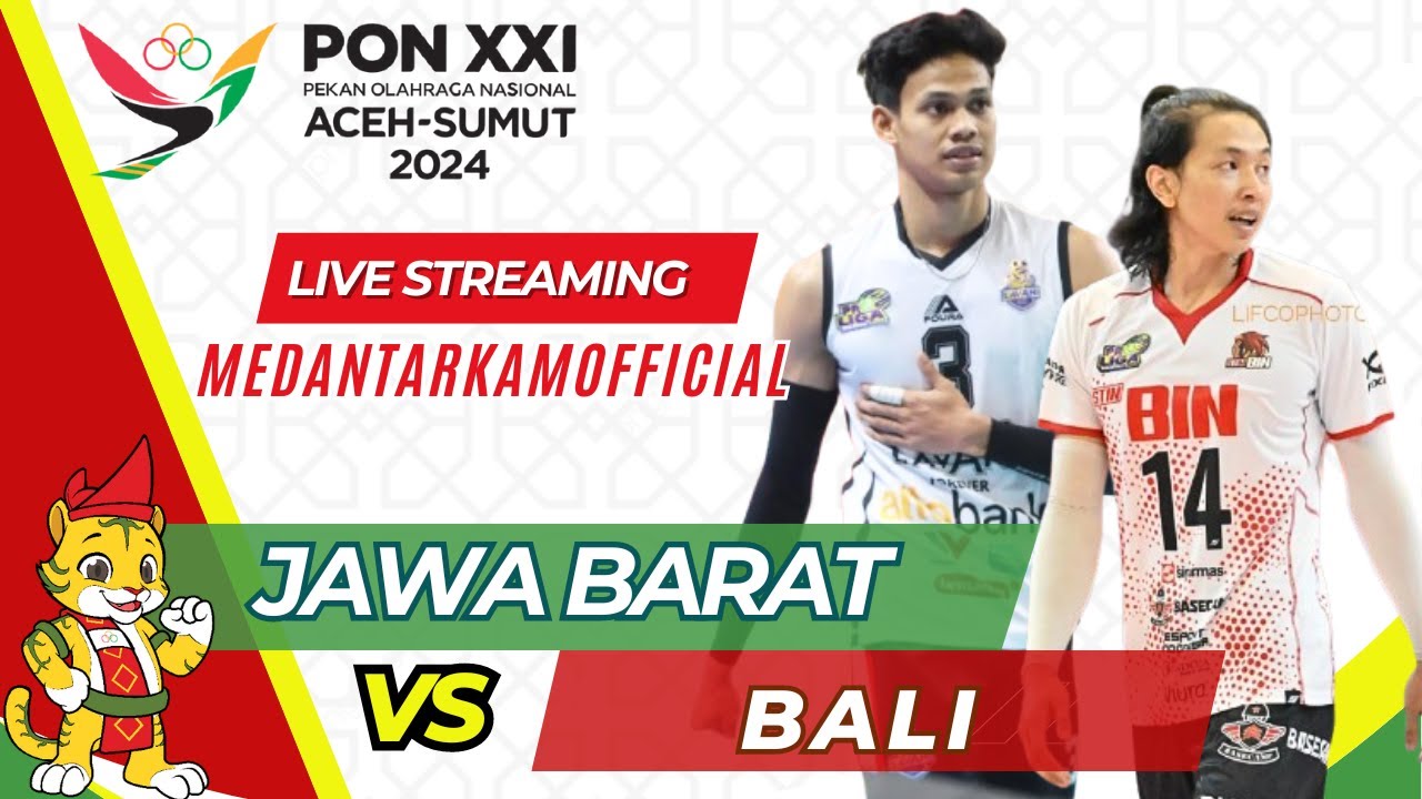 PON XXI ACEH-SUMUT || JAWA BARAT VS BALI