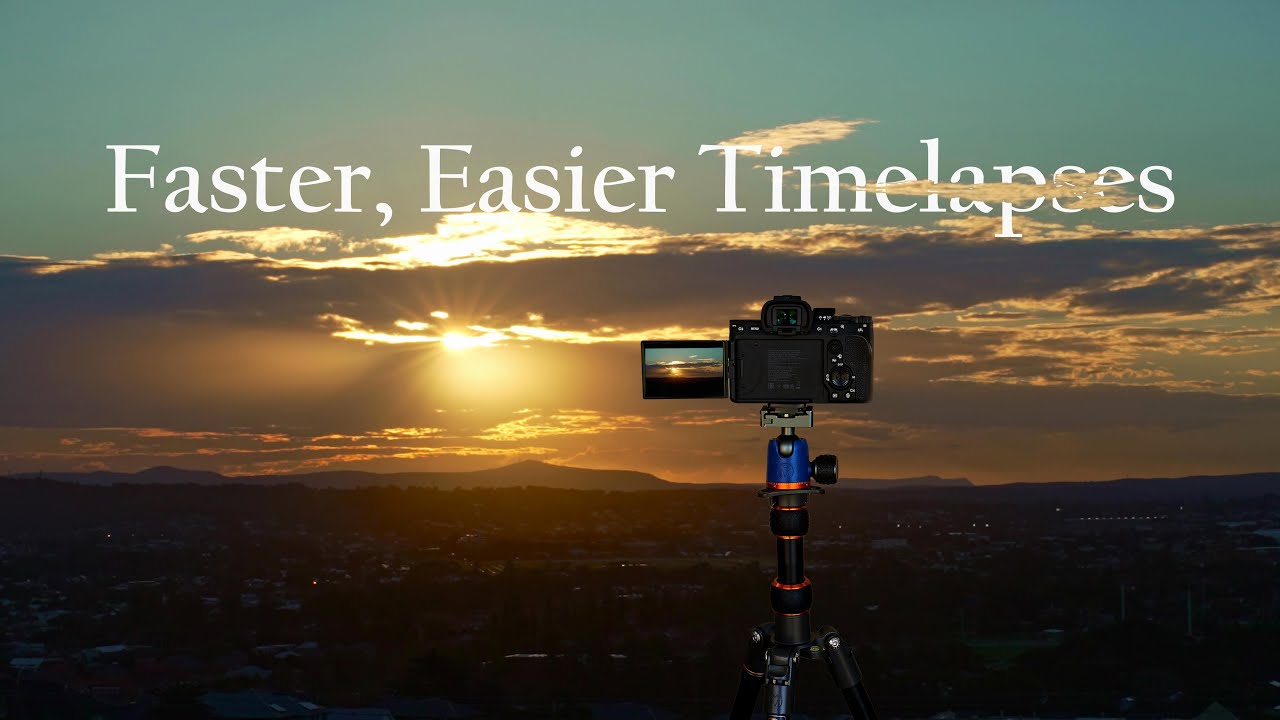 How to make FASTER, easier TIMELAPSES! | S&Q Mode Sony a7iv a7iii a6400