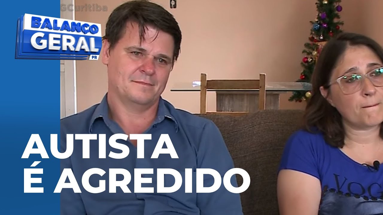 Jovem autista é espancado casal que ficou incomodado com olhar do menino