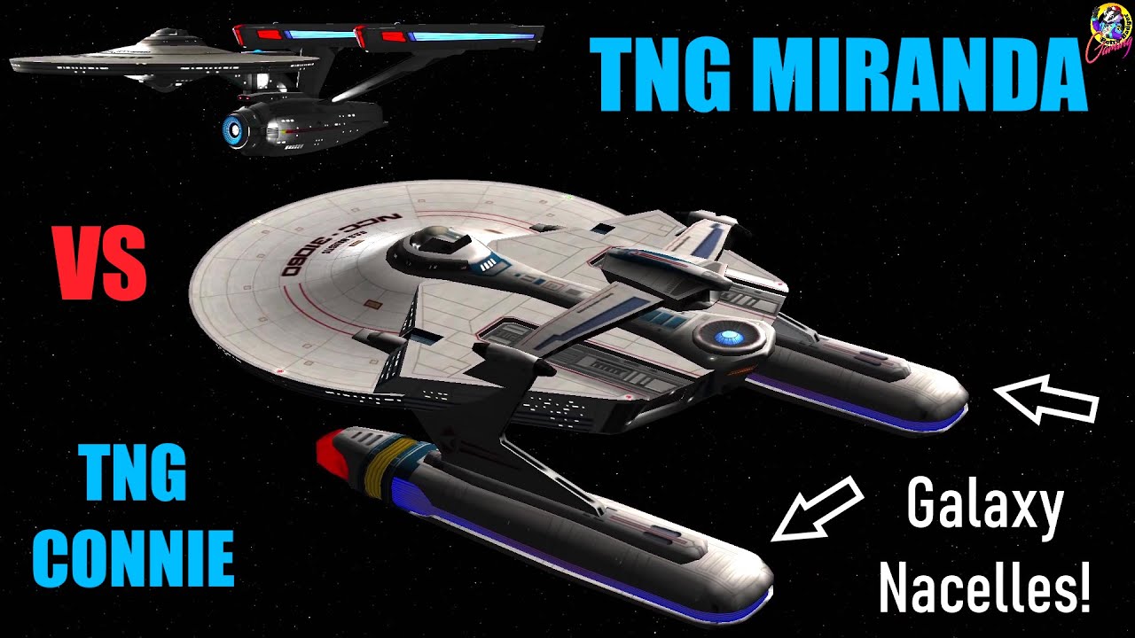 TNG Miranda Class VS TNG Constitution Class - Both Ways - Star Trek Starship Battles
