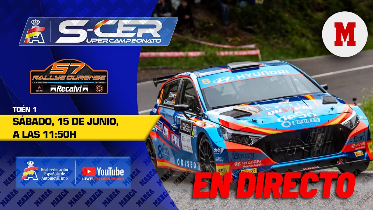 EN DIRECTO RALLY OURENSE I Tramo Toén 1 en vivo