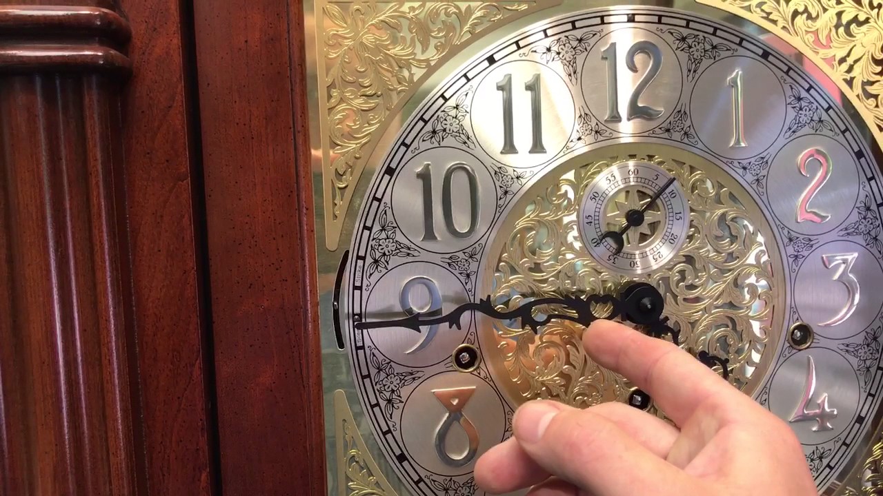 SLIGH 0846-1-AN GRANDFATHER CLOCK