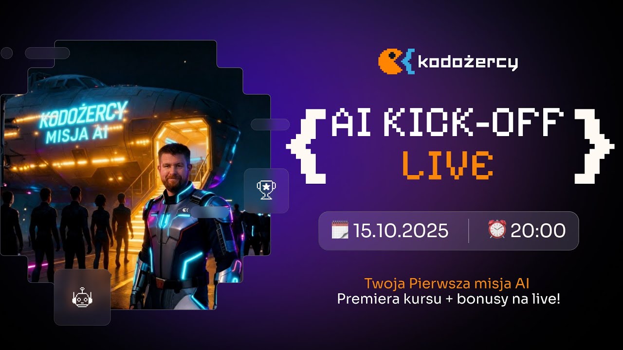 🚀 Start Misji AI – Twoja pierwsza misja w świecie sztucznej inteligencji + QUIZ z nagrodami! 🎯