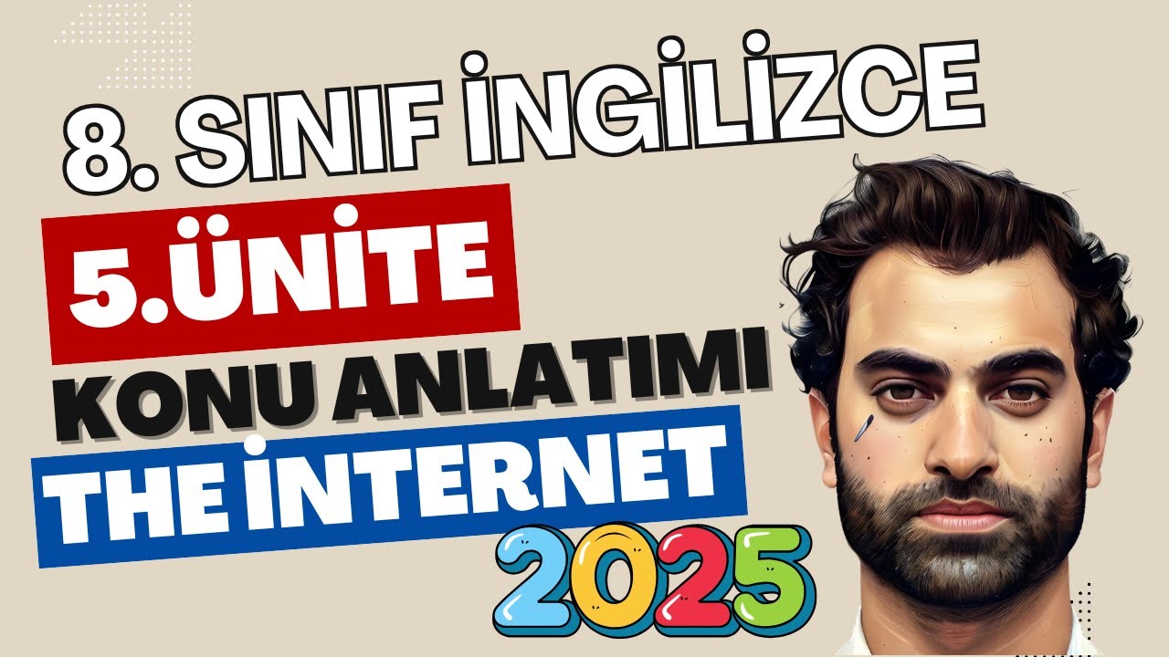 8. SINIF İNGİLİZCE 5. ÜNİTE KONU ANLATIMI | THE INTERNET