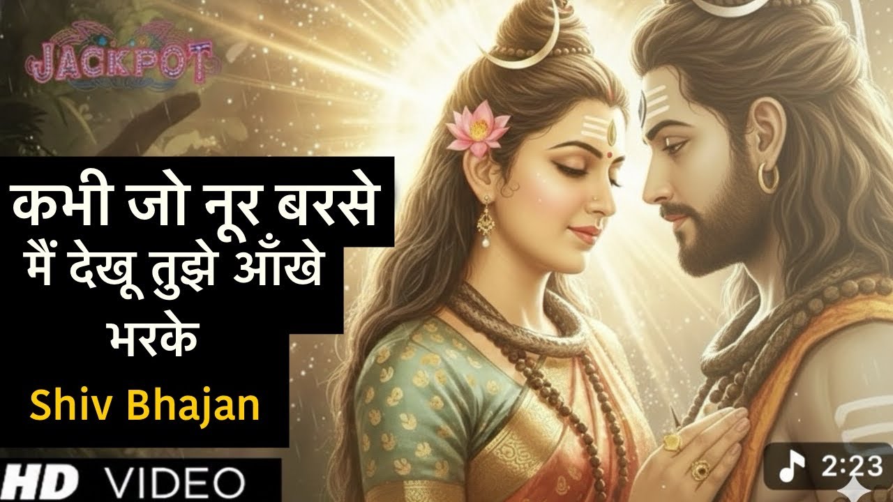 कभी जो नूर बरसे - शिव भजन | Kahbi Jo Noor Barse Shiv Bhajan | shiv morning bhajan | Shiva Tandav 