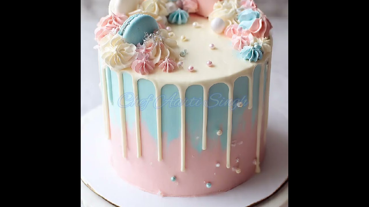 Beautiful cake design for all ages 😍#cake #cakedecorating #viral #trending #trending2026 #cakedesign
