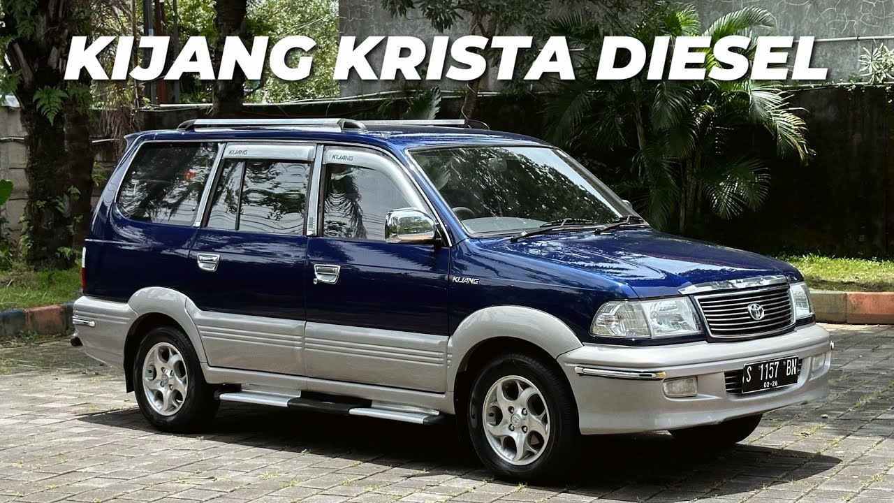 TOYOTA KIJANG KRISTA DIESEL MANUAL 2001