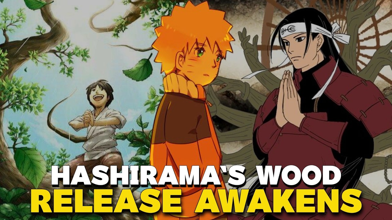 What if Naruto awakened Hashirama Senju's Mokuton?