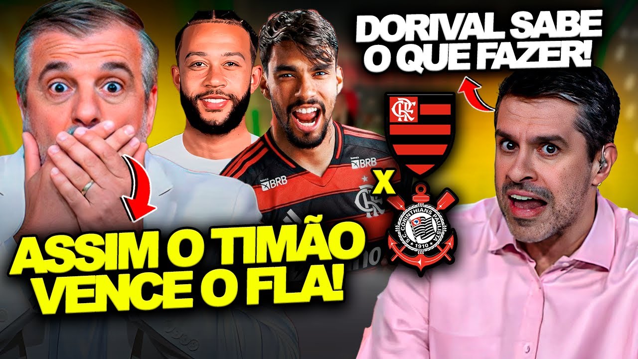 CORINTHIANS MONTA PLANO PERFEITO PARA VENCER O FLAMENGO NA FINAL DA SUPERCOPA E MÍDIA CRAVA AO VIVO